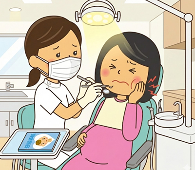 Ｑ．妊娠中に歯の治療はできますか？